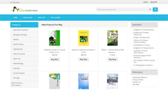 Desktop Screenshot of chinascientificbooks.com