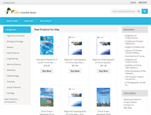 Tablet Screenshot of chinascientificbooks.com